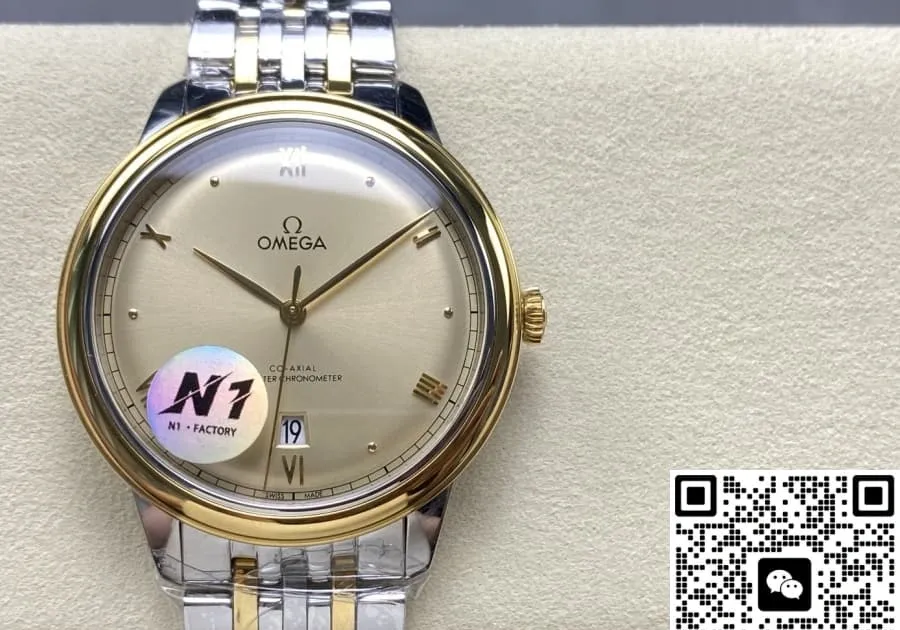 N1 Factory Omega De Ville 434.20.40.20.08.001 1:1 Best Edition Replica Watch